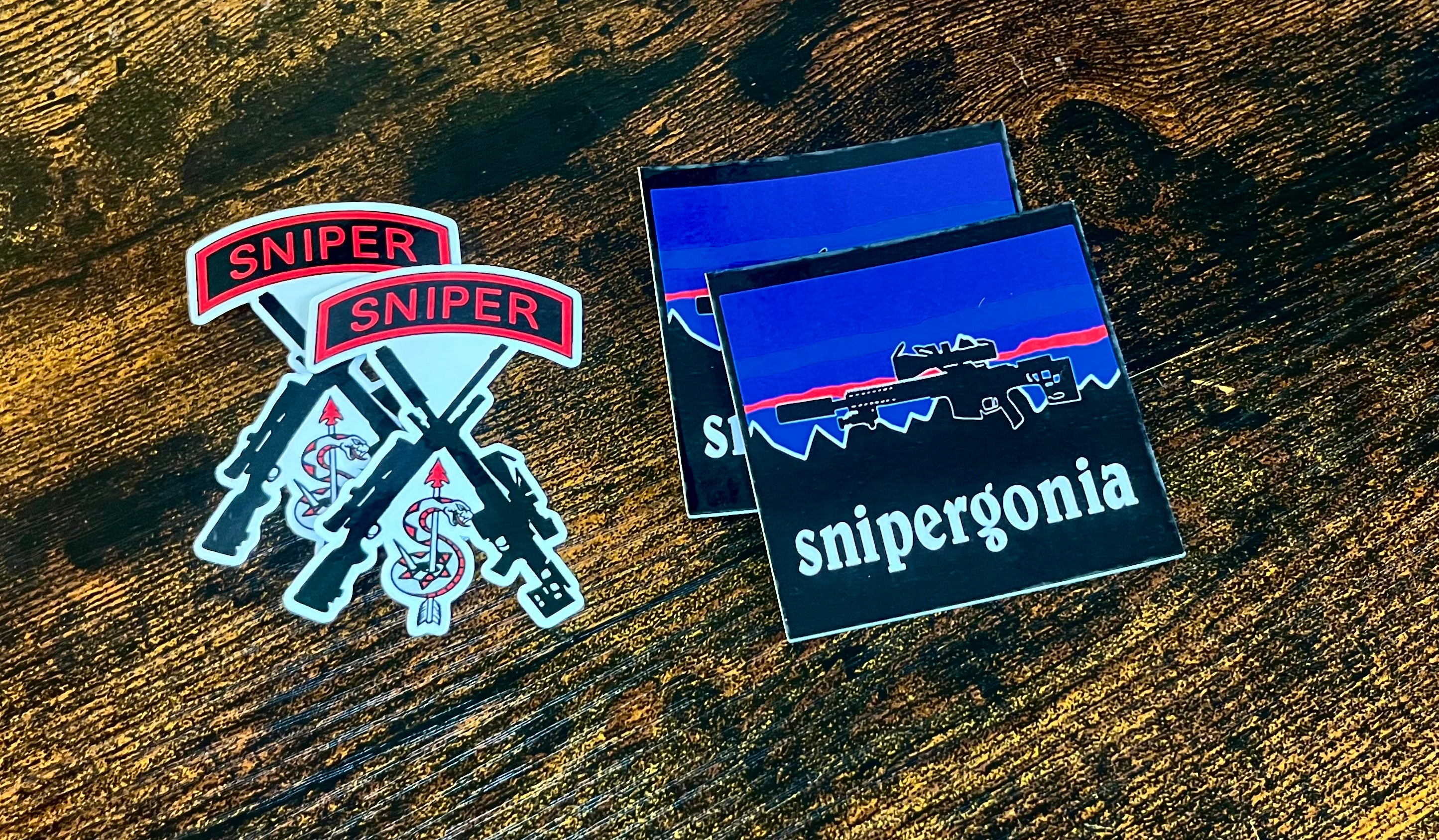 Sniper Sticker set