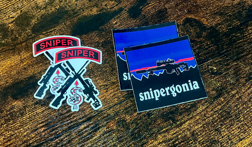 Sniper Sticker set