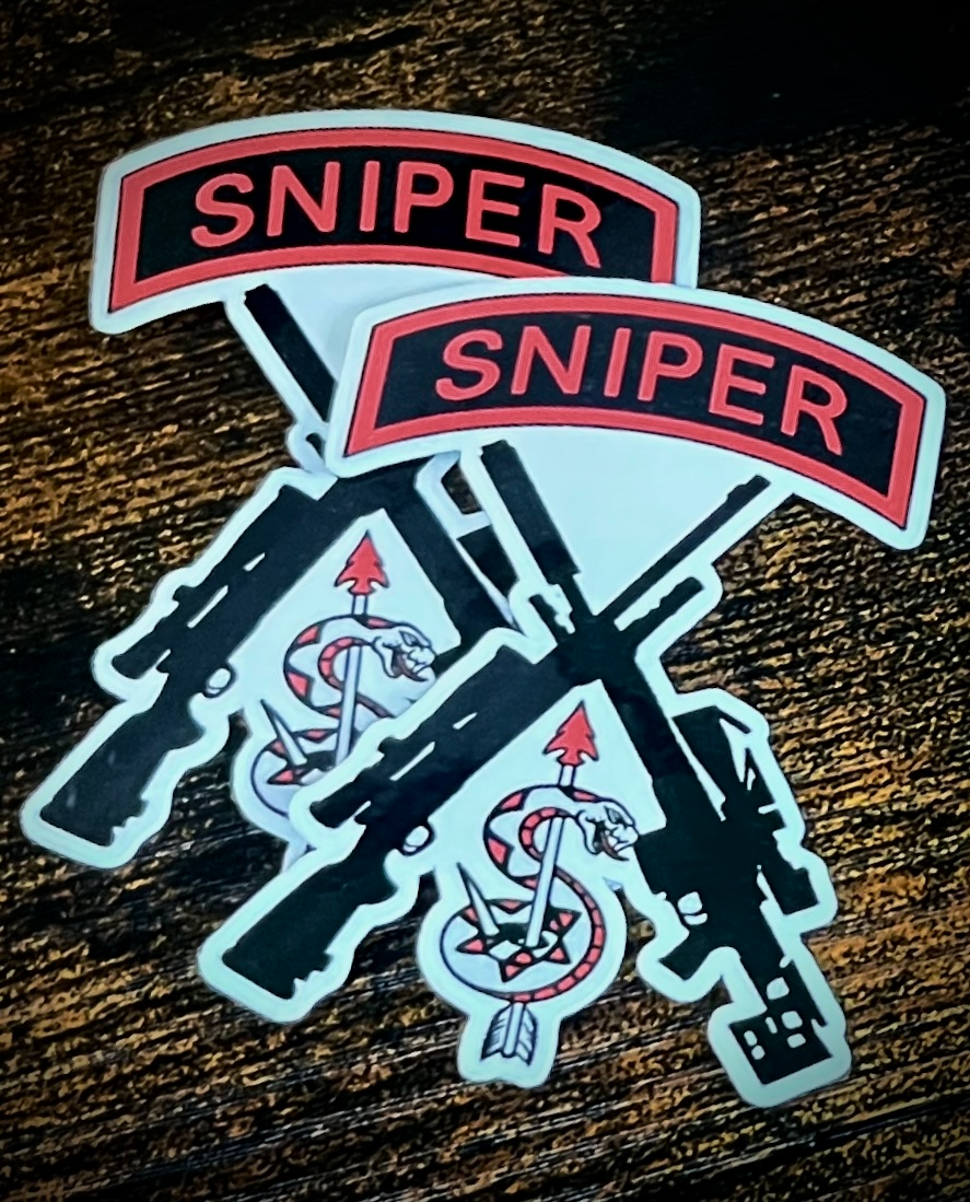 Sniper Sticker set