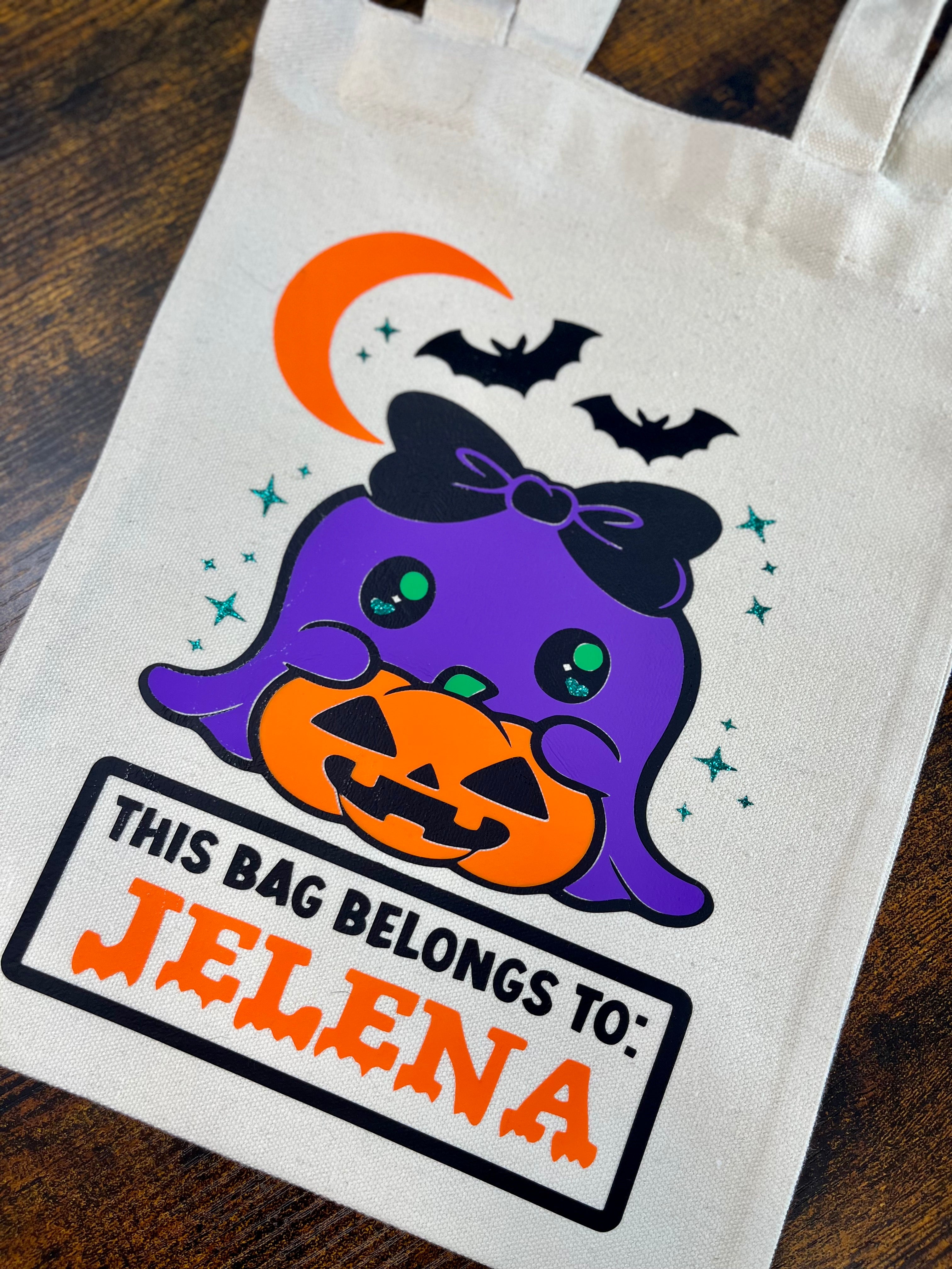 Trick-or-Treat tote bag