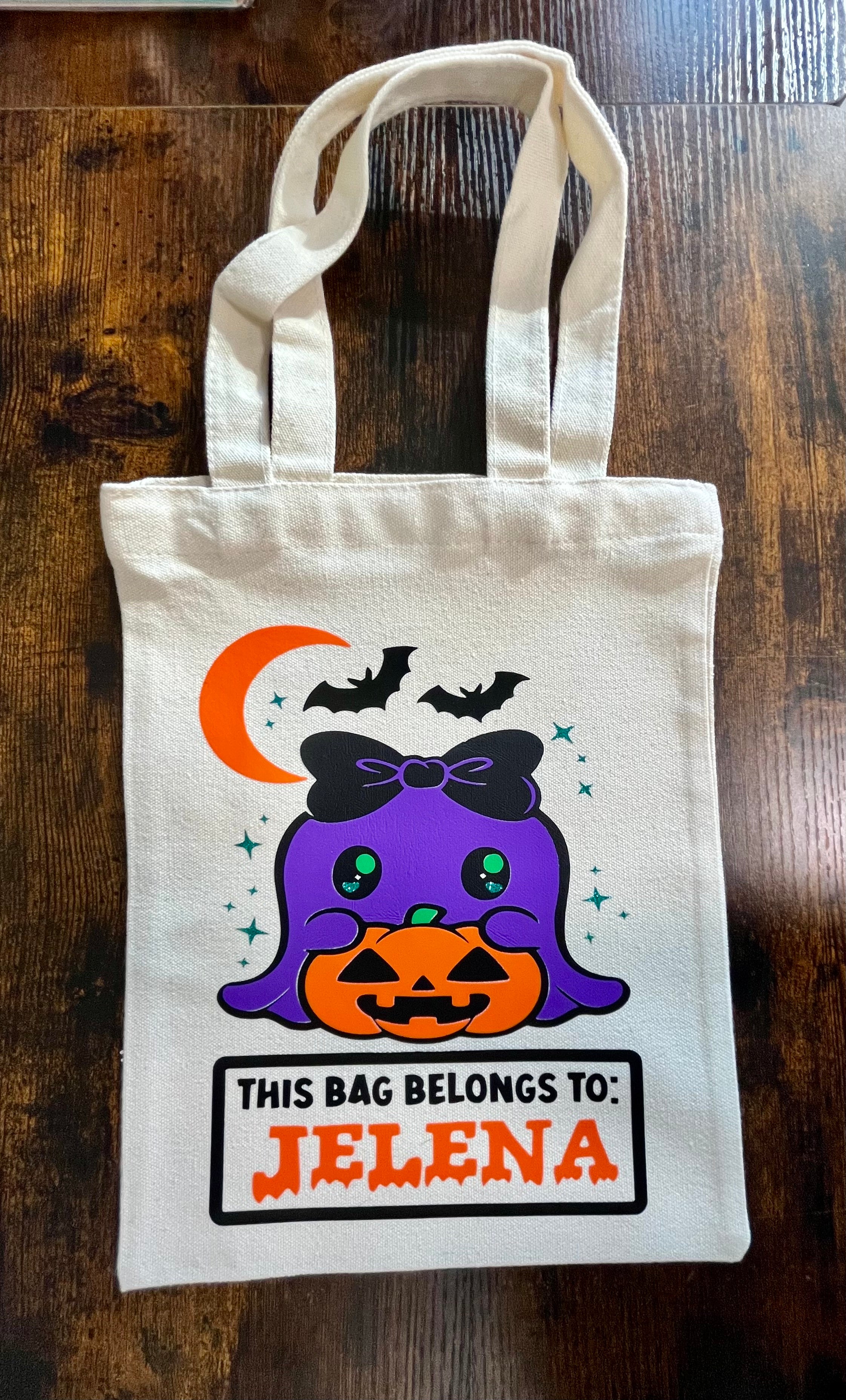 Trick-or-Treat tote bag