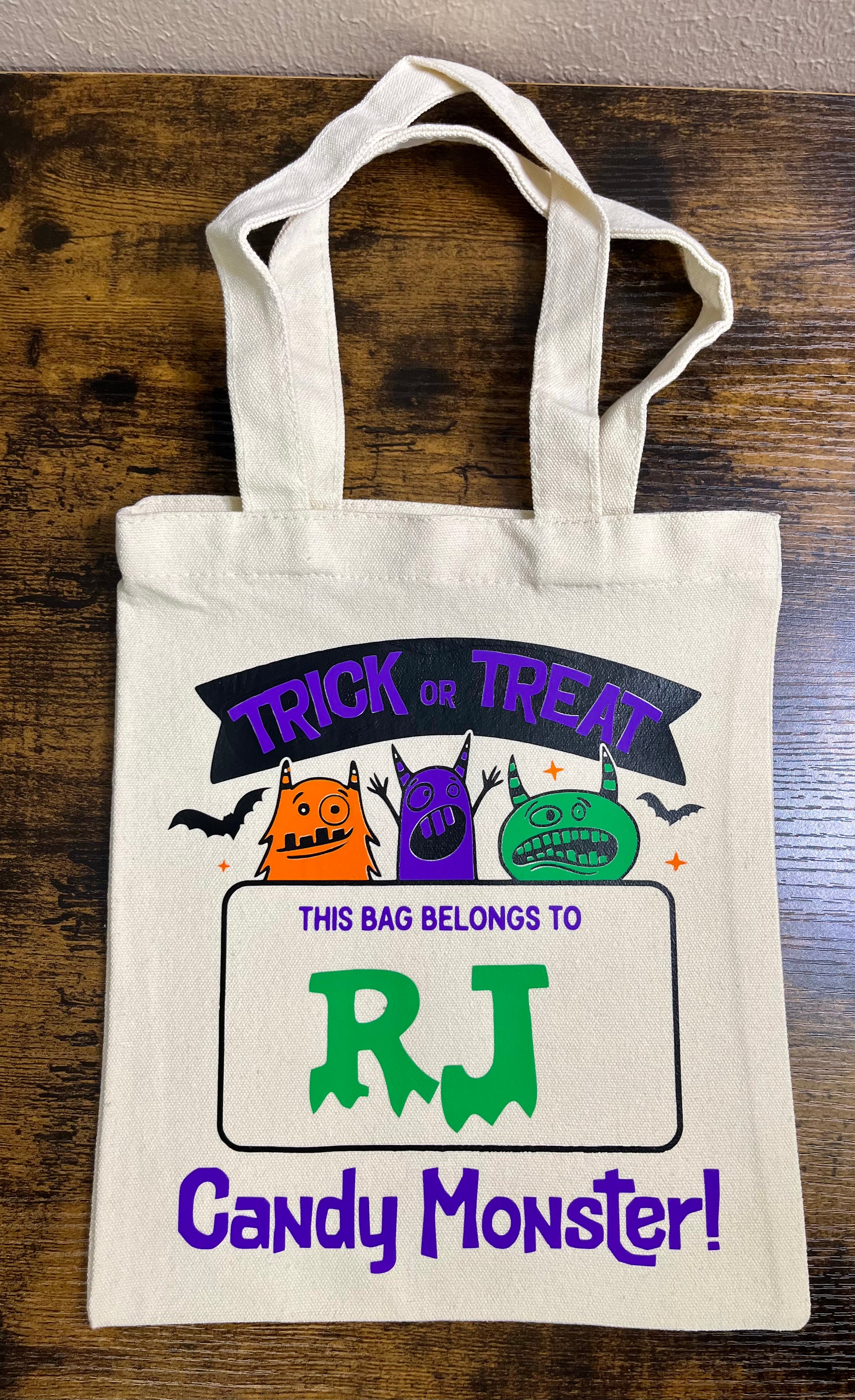 Trick-or-Treat tote bag