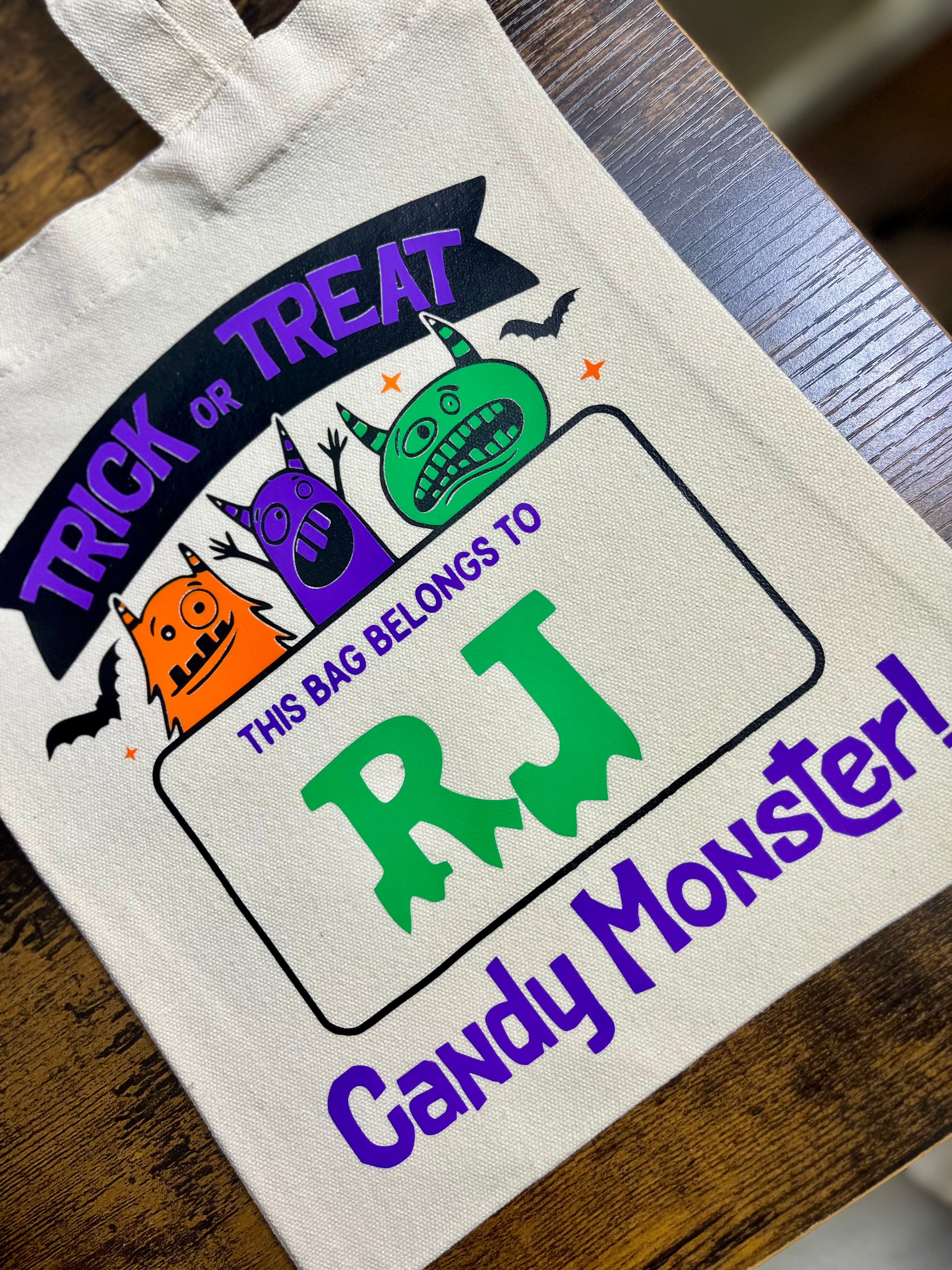 Trick-or-Treat tote bag