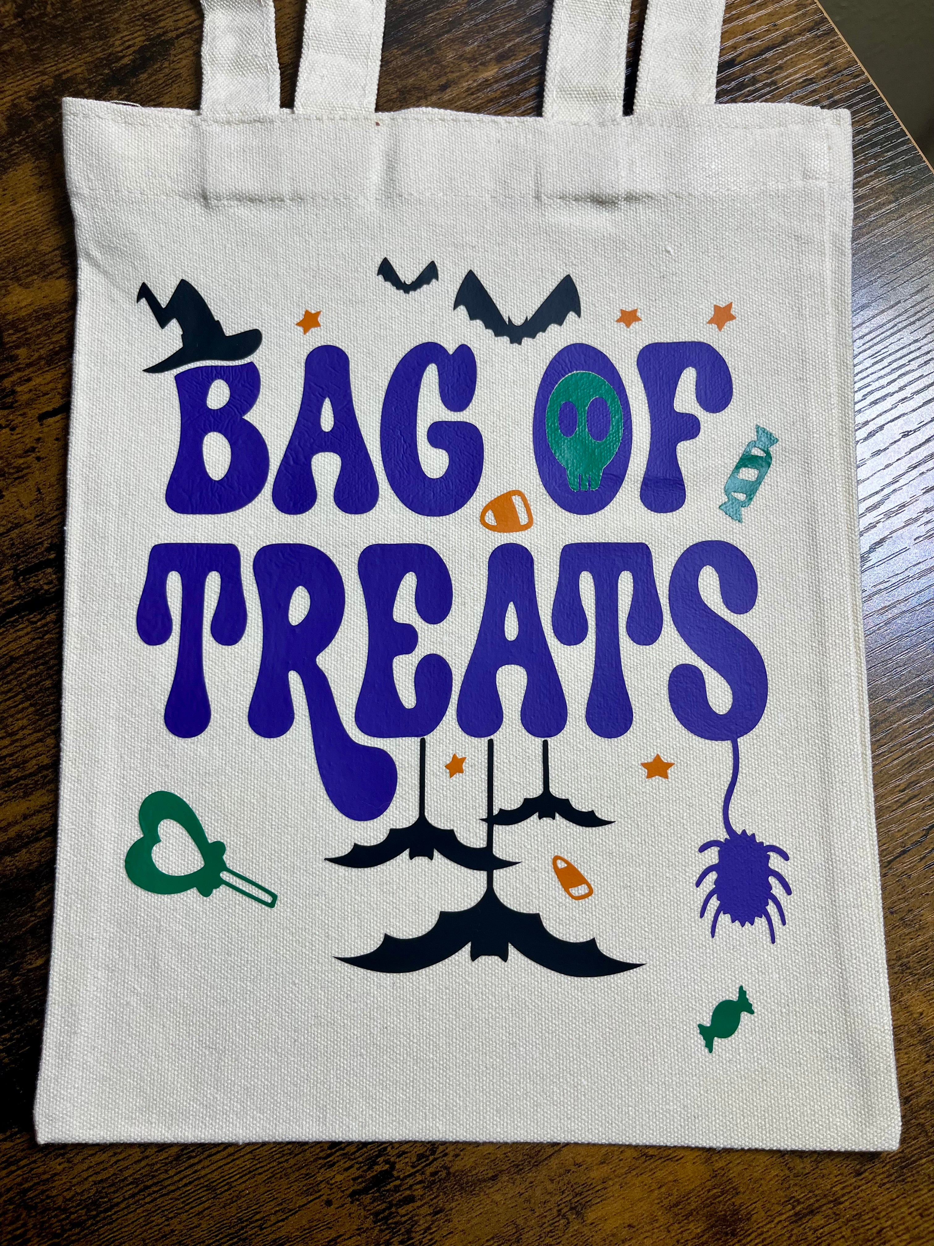 Trick-or-Treat tote bag