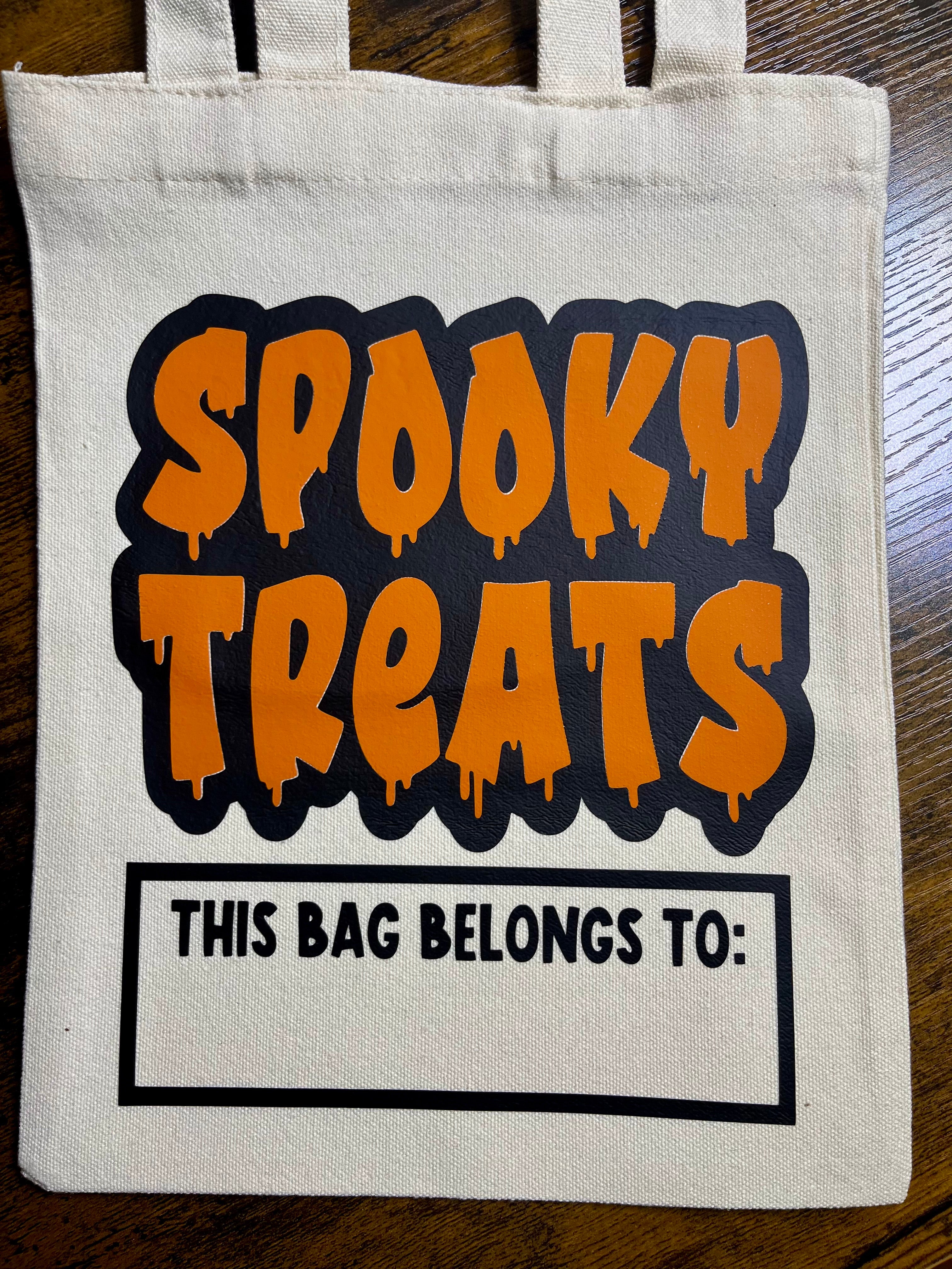 Trick-or-Treat tote bag