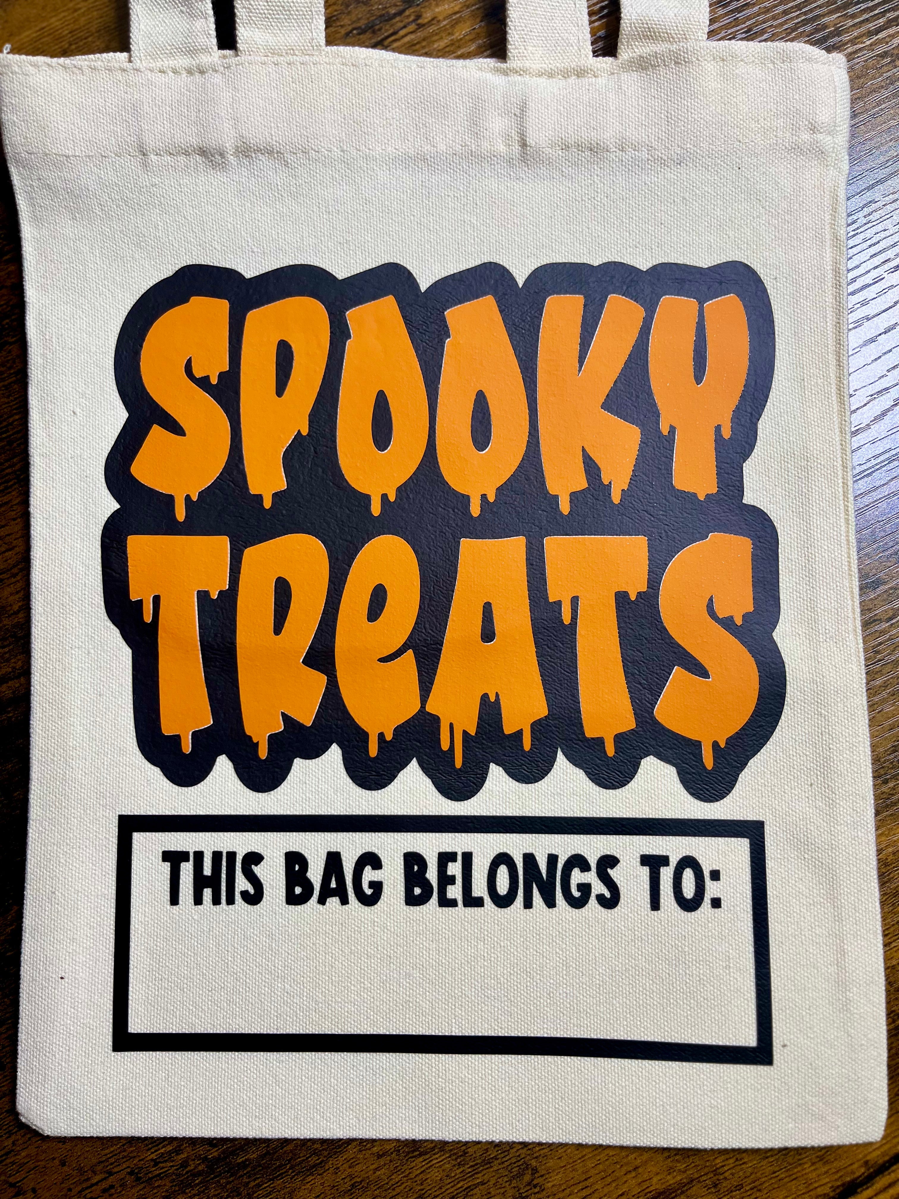 Trick-or-Treat tote bag