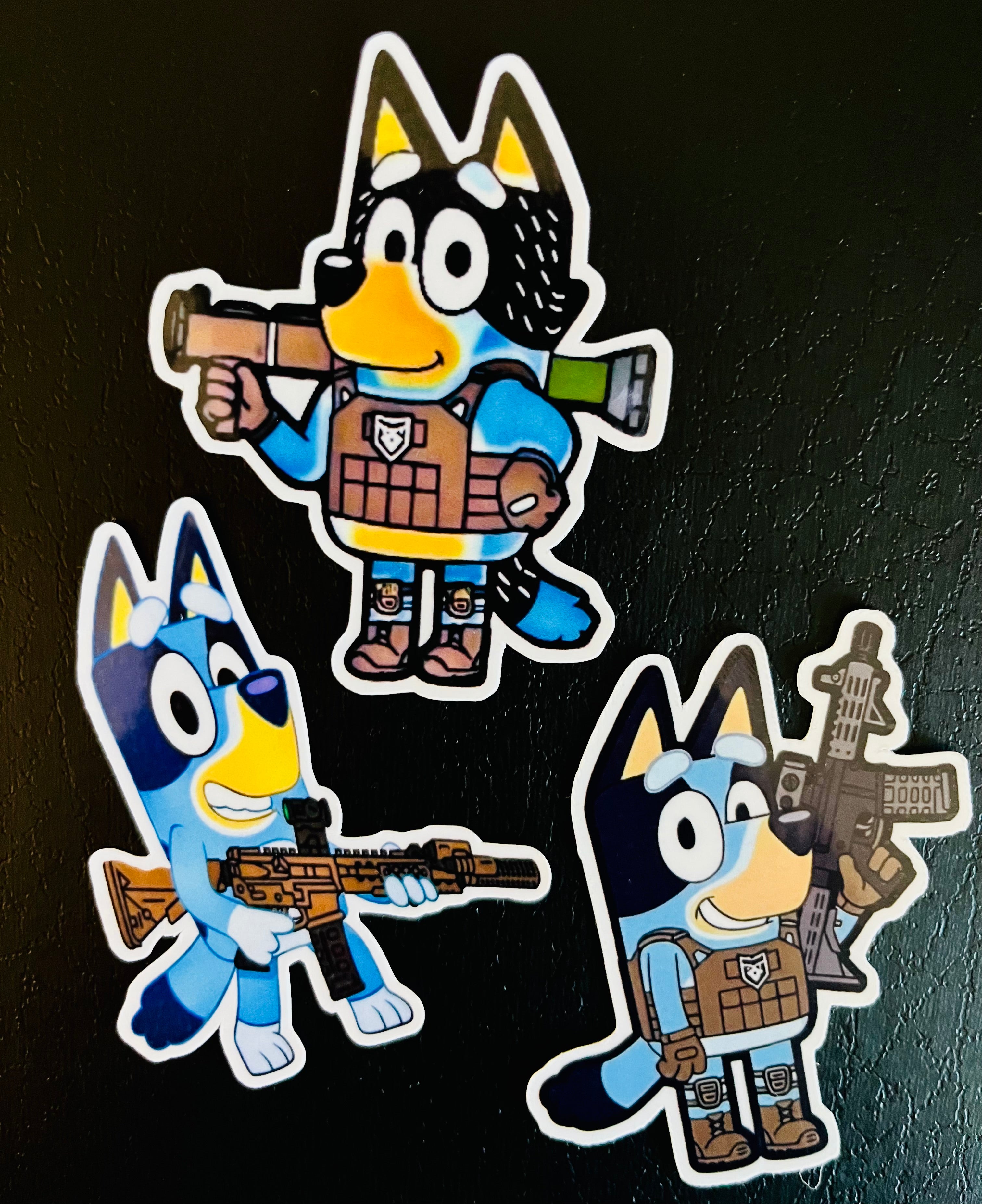 Tactical Bluey 5 Pack