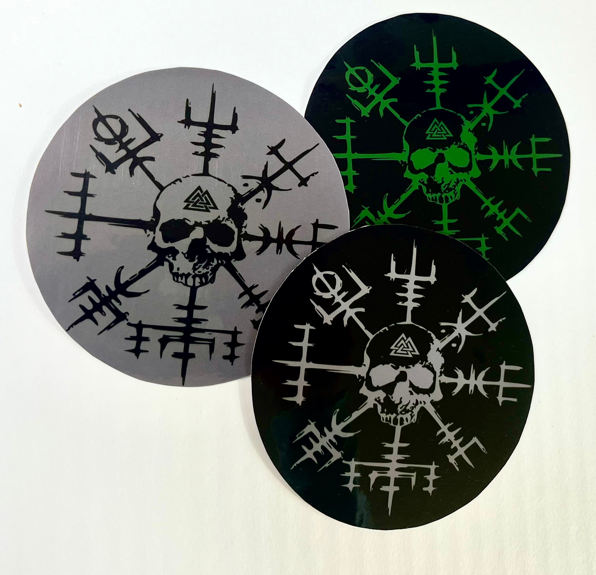 Vegvisir Compass Sticker 3 Pack