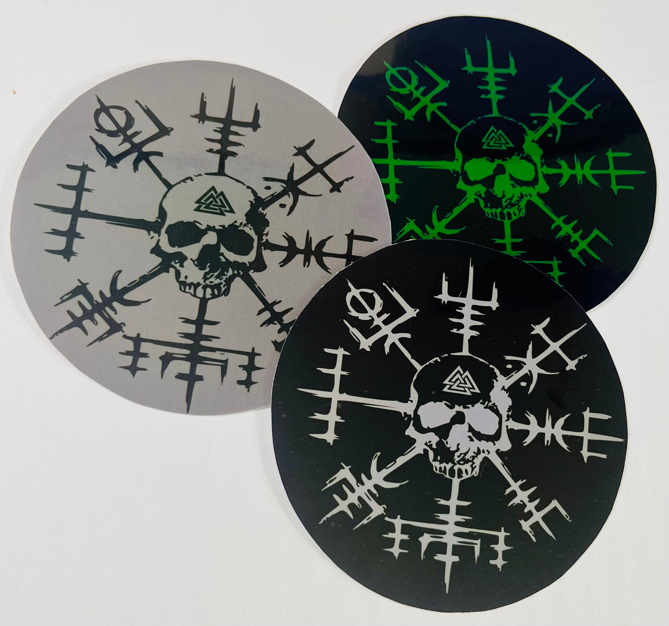 Vegvisir Compass Sticker 3 Pack
