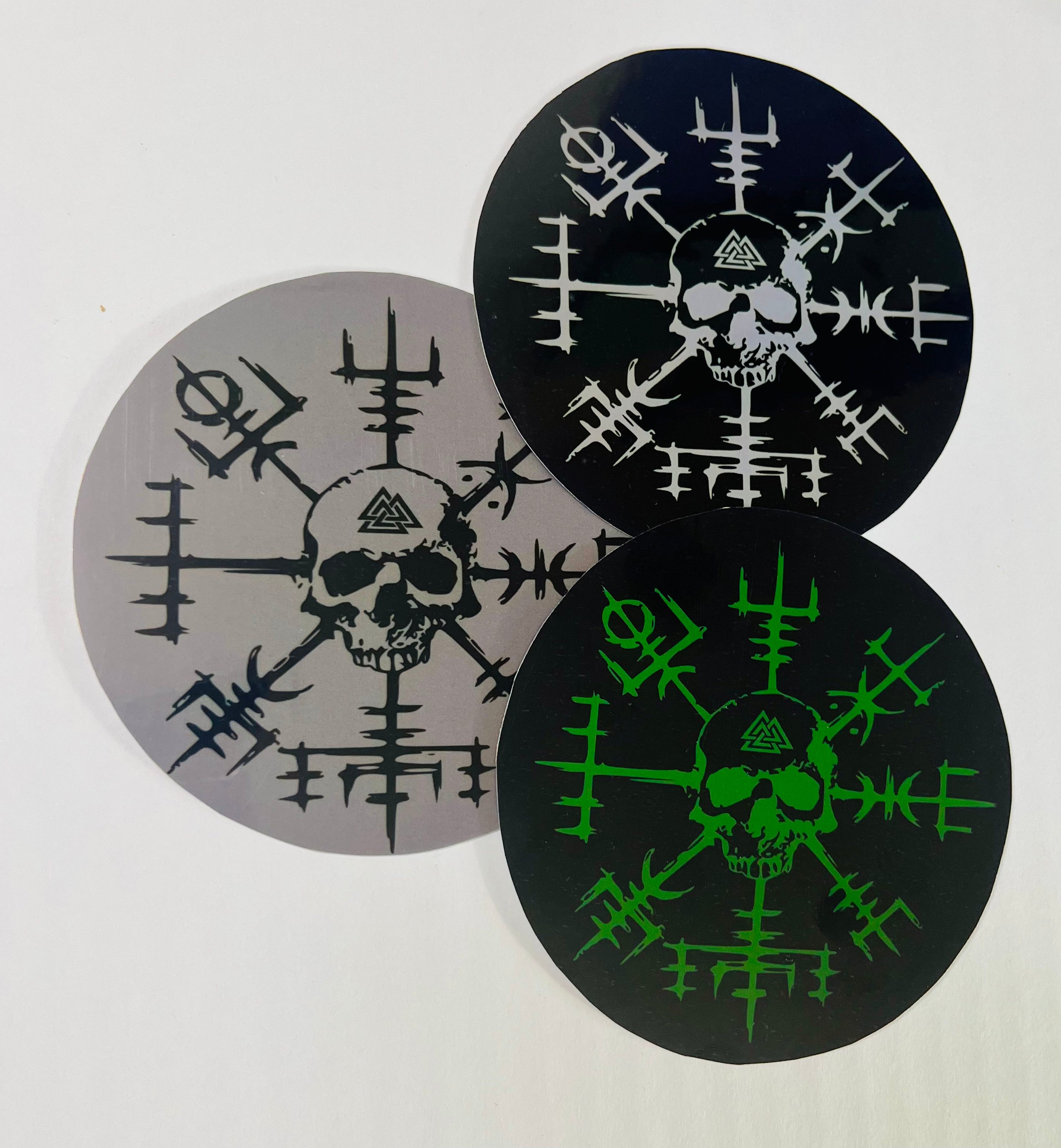 Vegvisir Compass Sticker 3 Pack