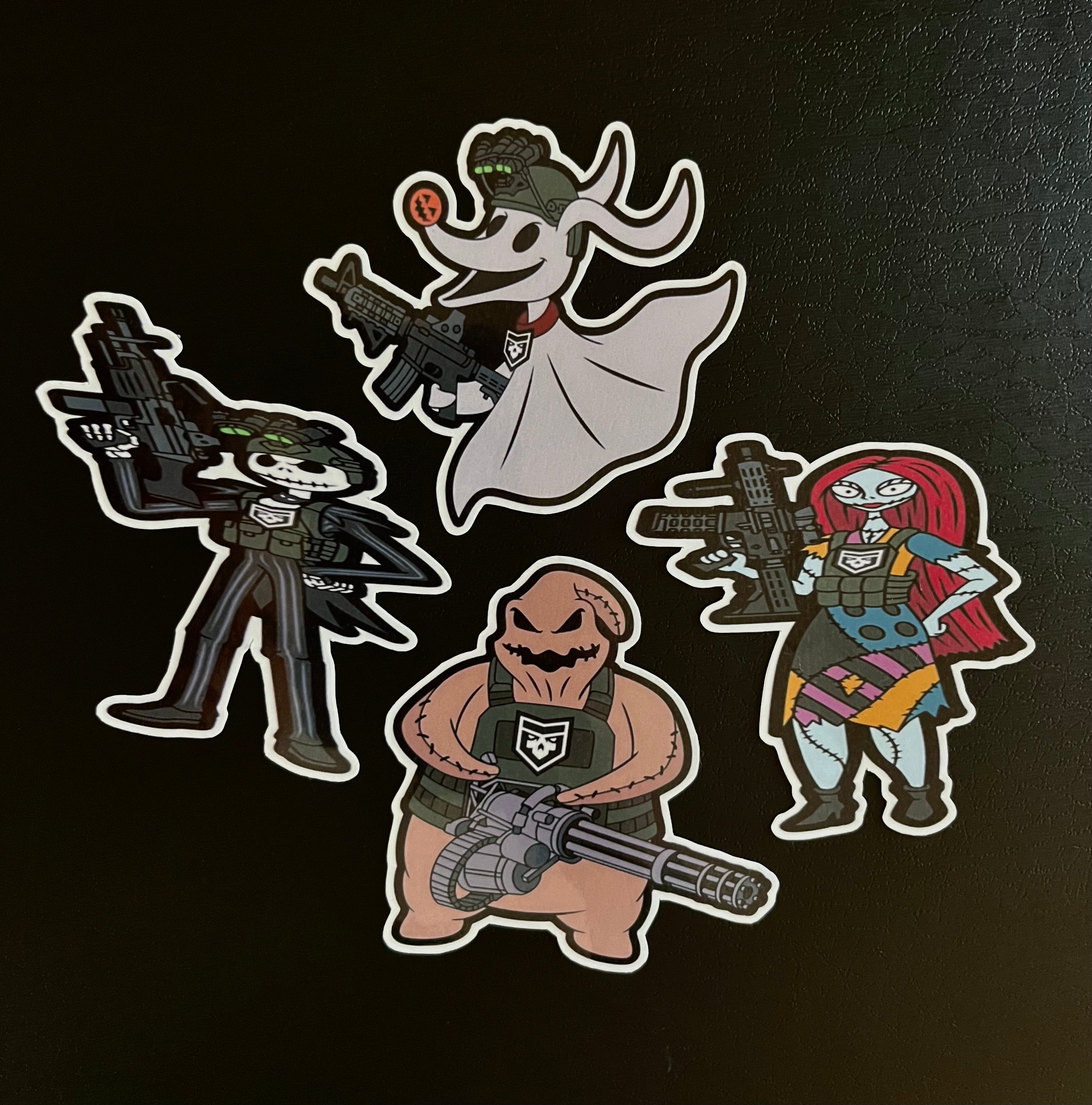 Jack and the Gang Stickers 4 pack